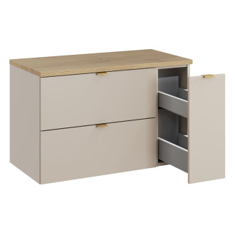 Zestaw meblowy 80cm z blatem i szafką cargo