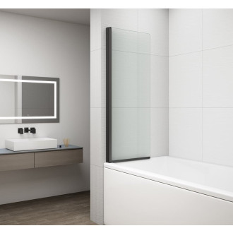 Vanová zástěna Polysan Rota 150x65 cm černá FB650