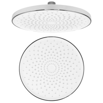 Hlavová sprcha, průměr 220mm, ABS/chrom/bílá SK852