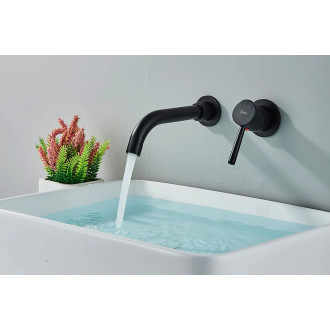 Rea umyvadlová baterie Lungo Long-černá matná REA-B0371