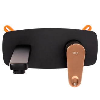Rea Umyvadlová baterie Mild-black rose gold REA-B9142