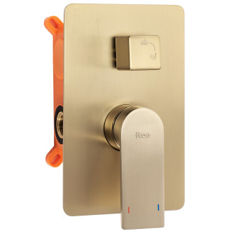 Rea sprchový set Verso-broušené zlato   REA-P9150