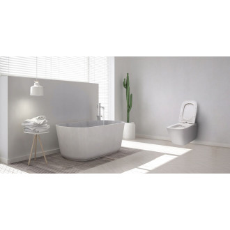 Rea Závěsné WC Raul Rimless Duroplast/Slim/ZM REA-C9660