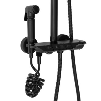 REA Sprchová sada MAX BLACK REA-P6615