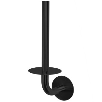 REA Držák na toaletní papír, černá REA-77102