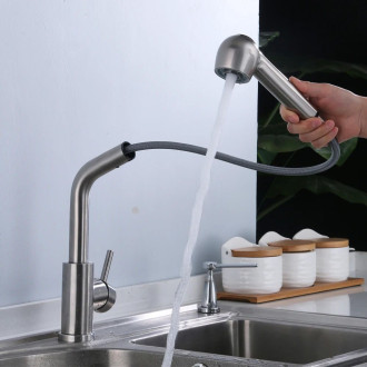 REA Troy kuchyňská baterie, broušená ocel REA-B6301