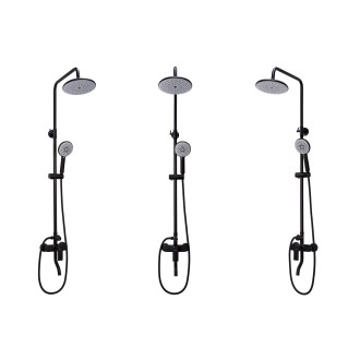 REA VERSO sprchový set, černá REA-P9145