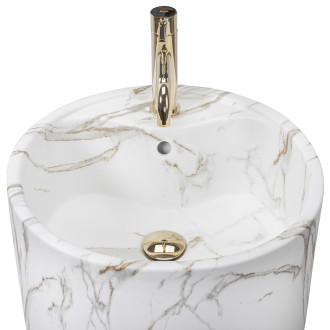 REA Anya volně stojící umyvadlo, lava Matt REA-U5803