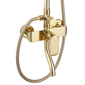 REA BLOOM Sprchový set, zlatá REA-P9528