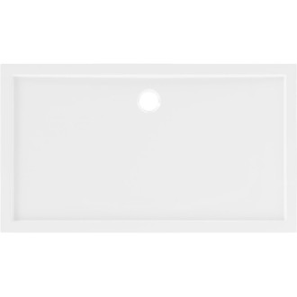 Mexen Flow úzká obdélníková sprchová vanička 150 x 70 cm, bílý lesk - 46R107015
