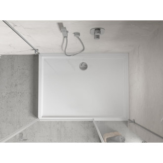 Mexen Flow+ obdélníková sprchová vanička 120 x 80 cm, bílý lesk - 46R108012H