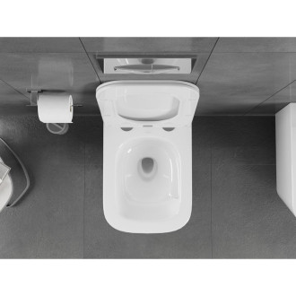 WC mísa Mexen Teo Rimless Tornado, lesklá bílá - 3385XX00T