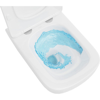 WC mísa Mexen Riva Rimless Tornado, lesklá bílá - 3363XX00T