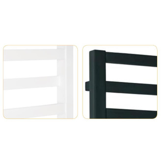 Radiátor kombinovaný Hopa Poppy 131x40 cm černá matná RADPPY401331SP