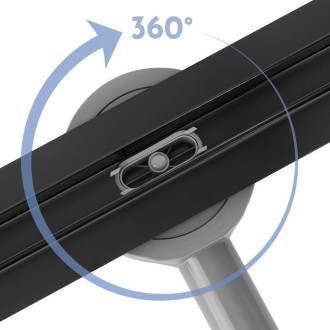 REA Odtokový žlab Neox Slim pro black 100 REA-G2712