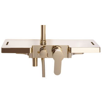 REA Bravo sprchový set, zlatá REA-P4120