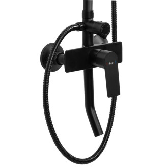 REA Maximus sprchový set, černá REA-P2412