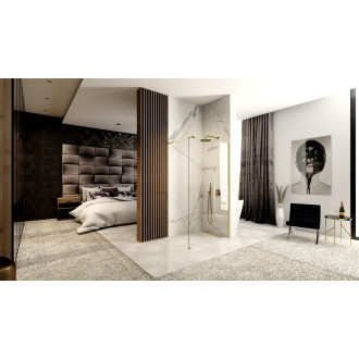 Sprchová zástěna Rea Aero Gold Brush 110