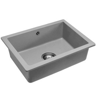 REA Nels Kuchyňský dřez - šedá ZLE-00118