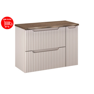 Comad SET-NOC B NAT CASELLA 80CM LC Nábytková sestava 80 cm s deskou