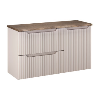 Comad SET-NOC B NAT CASELLA 100CM Nábytková sestava 100 cm s deskou a skříňkou na prádlo