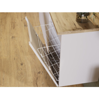 Comad SET-NOC B NAT CASELLA 100CM Nábytková sestava 100 cm s deskou a skříňkou na prádlo