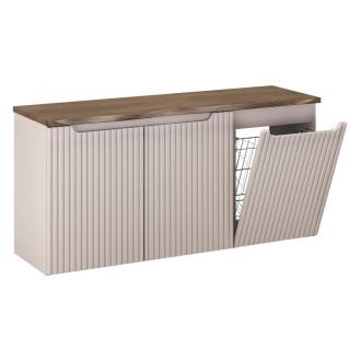 Comad SET-NOC B NAT CASELLA 120CM Nábytková sestava 120 cm s deskou a skříňkou na prádlo