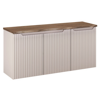 Comad SET-NOC B NAT CASELLA 120CM Nábytková sestava 120 cm s deskou a skříňkou na prádlo