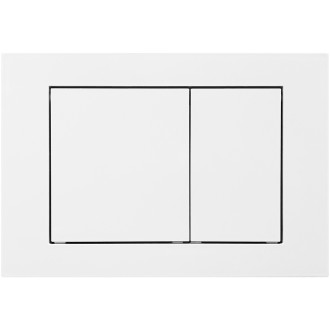 CERANO - Ovládací tlačítko splachování Prime/Maxio - ABS - bílá