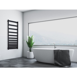 Radiátor kombinovaný Hopa Belti 157,3x50 cm černá matná RADBEL501631SP