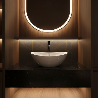 REA Kate umyvadlo na desku 36 REA-U6802