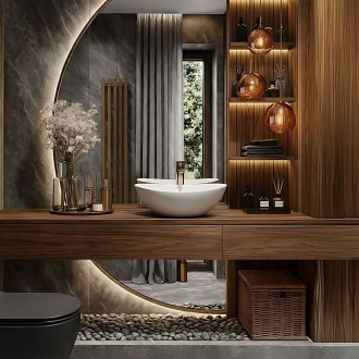 REA Kate umyvadlo na desku 36 REA-U6802