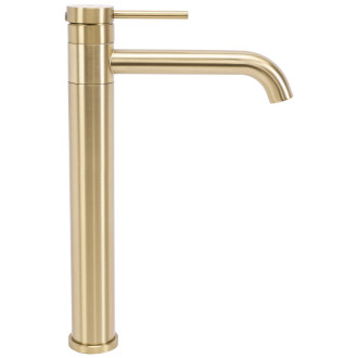 REA Lungis umyvadlová baterie, vysoká, kartáčovaná zlatá  REA-B6101