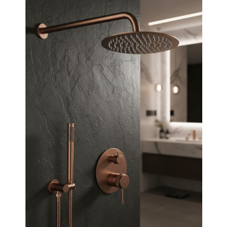 Rea Podomítková sprchová sada Rea Lungo Grip Brush Copper  + BOX REA-P5651