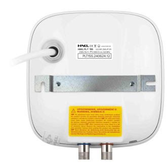 Set průtokového beztlakého ohřívače vody s dřezovou baterií HAKL IconicLine HA02PLSET145