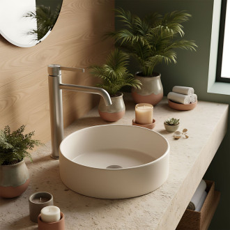 Rea Umyvadlová baterie REA Foster Brush Nickel High REA-B6324