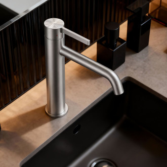 Rea Umyvadlová baterie REA Foster Brush Nickel High REA-B6324