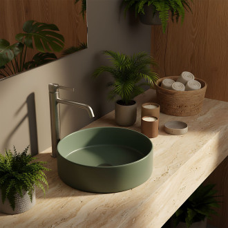 Rea Umyvadlová baterie REA Foster Brush Nickel High REA-B6324