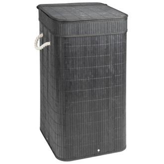 TATAMI koš na prádlo 35,5x63x35,5cm, černá/bílá UBC-TA3814B