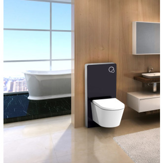 Nádržka pro předstěnovou montáž k WC SAT Glass SATAMGBL