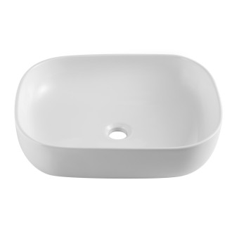 Umyvadlo na desku Triomini Slim 50x40 cm bez přepadu SLM5040