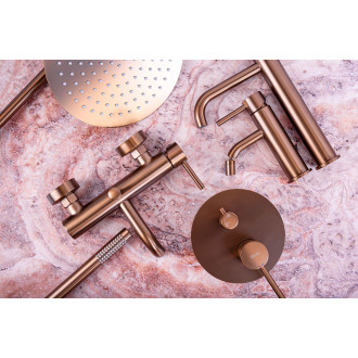 Rea Vanová baterie Rea Lungo Brush Copper + Box REA-B4568