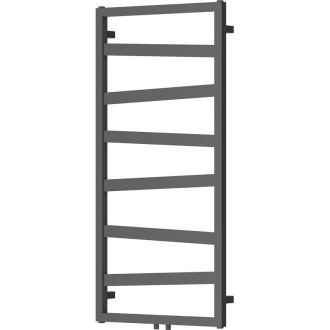 Dekorativní koupelnový radiátor Mexen Zoom 1100 x 530 mm, 376 W, antracit - W130-1100-530-00-66