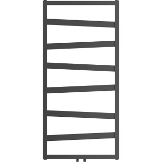 Dekorativní koupelnový radiátor Mexen Zoom 1100 x 530 mm, 376 W, antracit - W130-1100-530-00-66