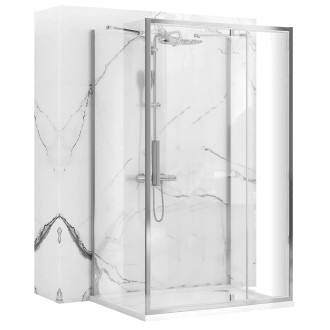 Rea Sprchová kabina REA Rapid Swing Chrome KPL-K05756