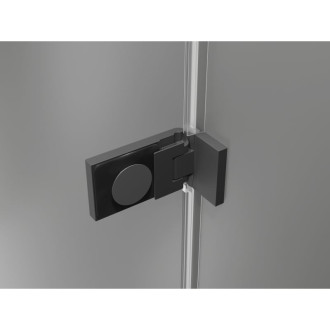 Sprchový kout Mexen Lunar-F L skládací levý 85 x 70 cm, průhledný, stříbrná metalíza - 836L-085-070-95-00-L