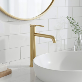 Rea Umyvadlová baterie REA SPOT Brush Gold High REA-B9632