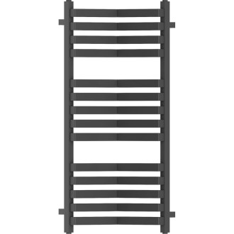 Koupelnový radiátor Mexen Loop 1000 x 375 mm, 572 W, antracit - W129-1000-350-00-66