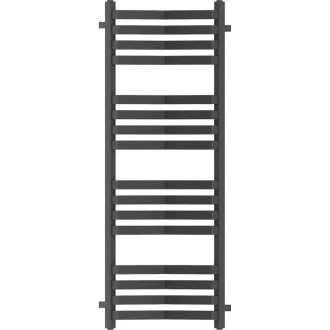 Koupelnový radiátor Mexen Loop 1250 x 375 mm, 666 W, antracit - W129-1250-350-00-66