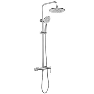 Rea Sprchový set Rea Foss Clif Brush Nickel REA-P5646